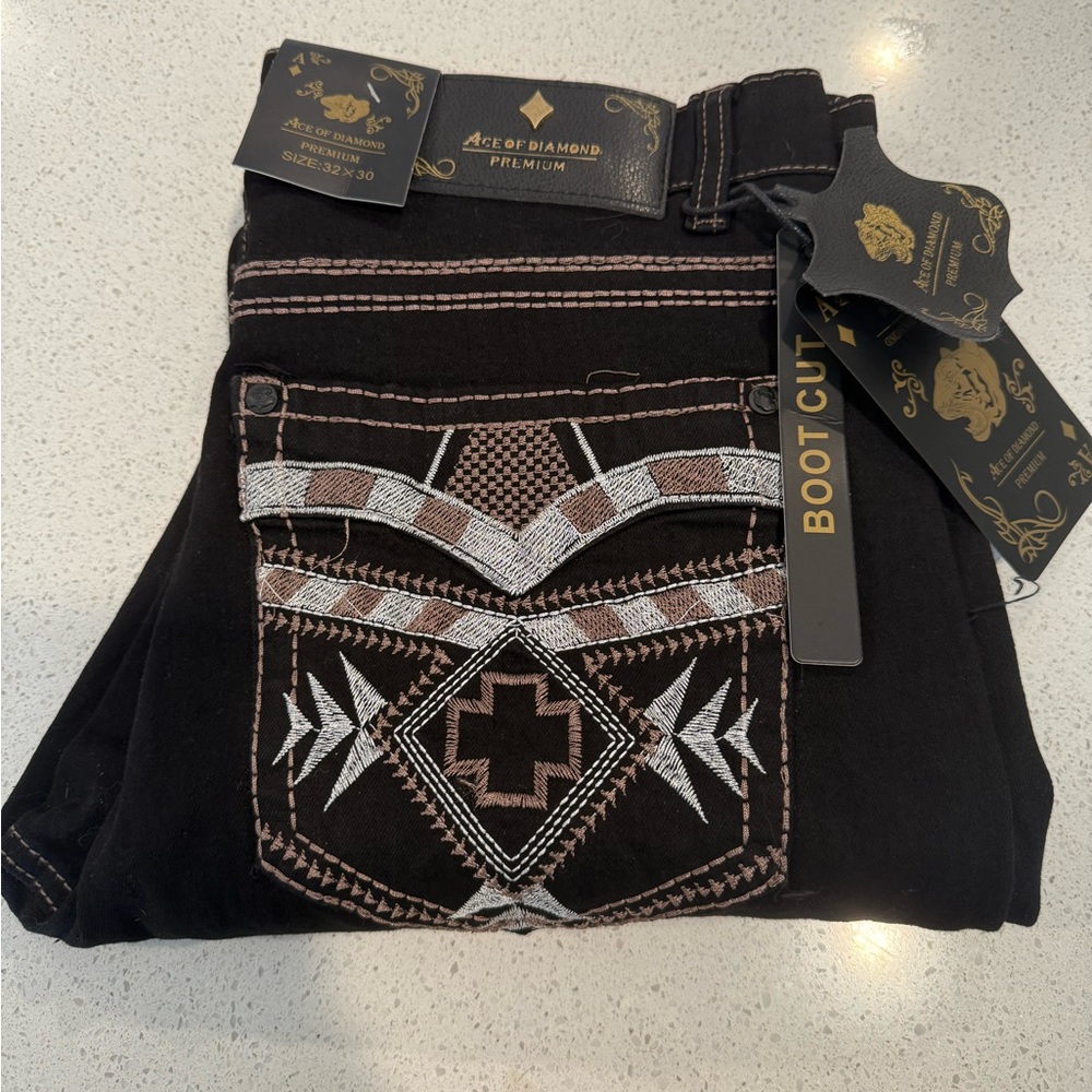 Black Boot Cut Jeans